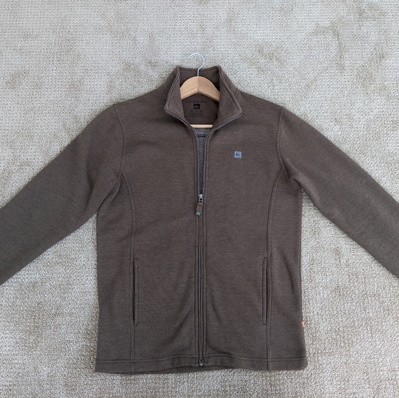 Quiksilver Other - Quick Silver Sweater Jacket Men's Brown Size Small